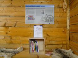 Overview of the Museo Mundial installation on global education Overview_Education