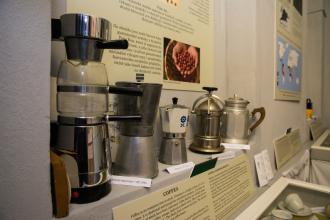 The installation is integrated into the museum's existing exhibition on coffee Museo Mundial_CZ_Coffee_3