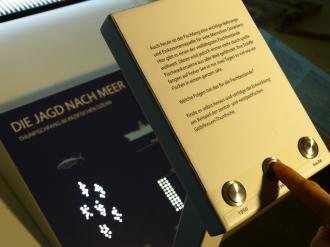 Touch panel from the installation